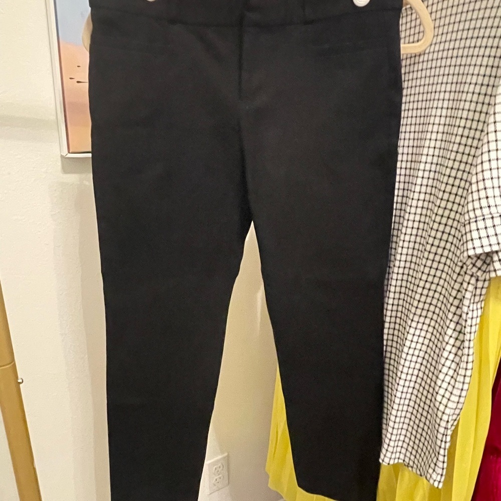 Banana Republic Black Trousers pants size 2 women’s business casual